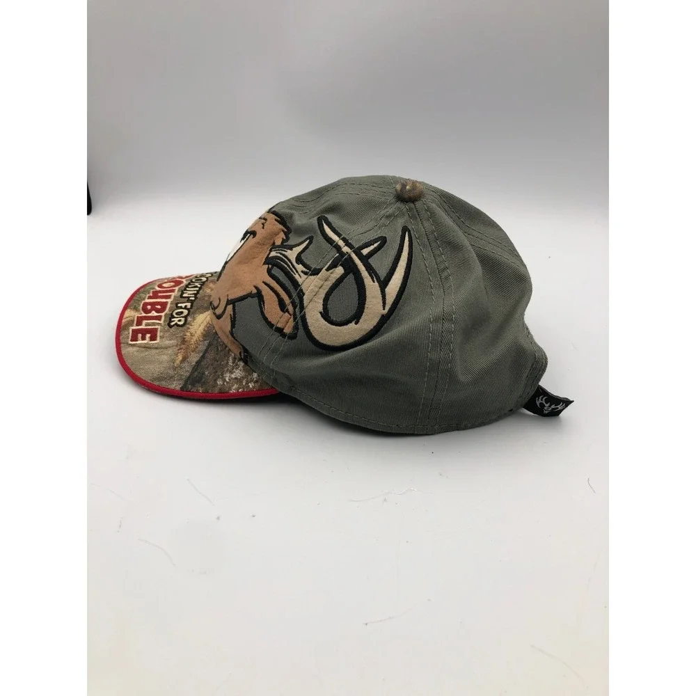 Buck Wear Baseball Hat Toddler Lookin For Trouble‎ Camo Deer Adjustable Green